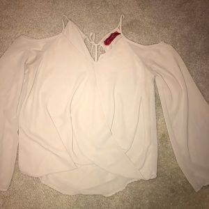 Akira cold shoulder top